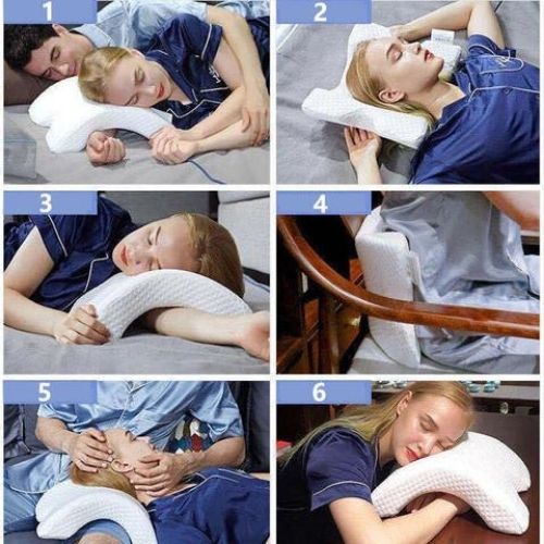 Curved Pillow for Couples