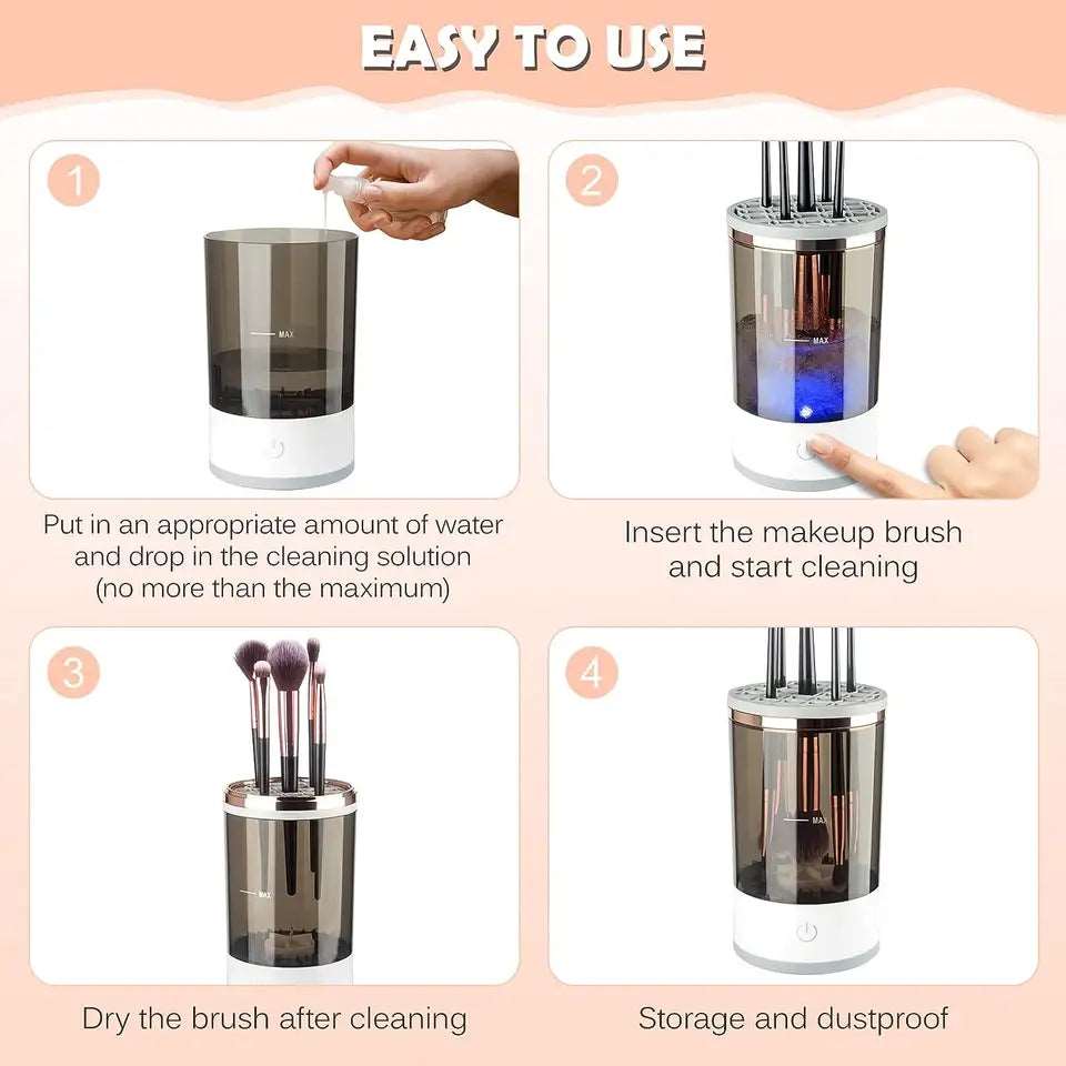 Automatic Electric Makeup Brush Cleaner