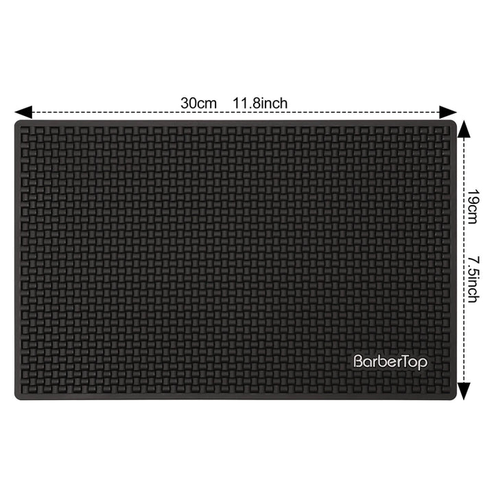Barbertop Mini Hairdressing Tools Mats Hair Salon Hairdresser Scissors Hairpin Comb Siliconen Pad Barber Mat Barbershop Supply