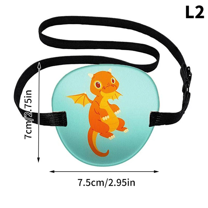 1PCS Cartoon Occlusion Medical Lazy Eye Patch Amblyopia Obscure Training Eyeshade Filled Child Kids Amblyopia Eye Patches