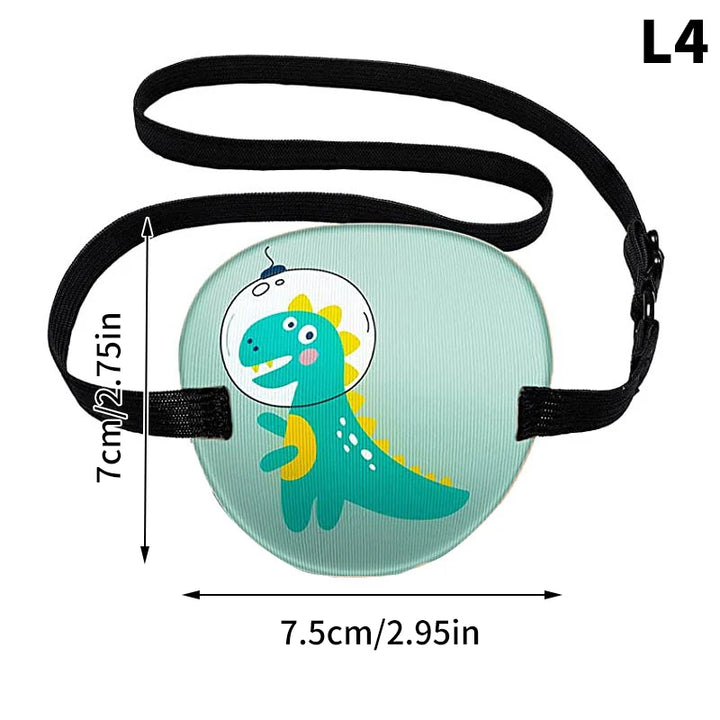 1PCS Cartoon Occlusion Medical Lazy Eye Patch Amblyopia Obscure Training Eyeshade Filled Child Kids Amblyopia Eye Patches