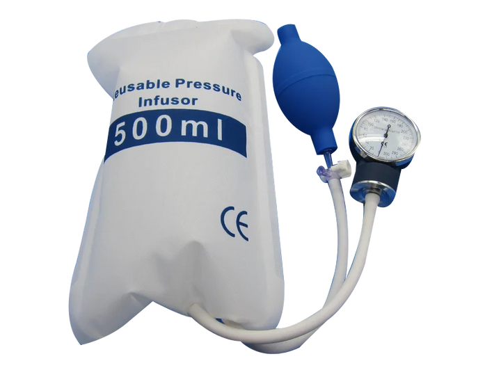 Infusion Pressure Bag with Pressure Display 500ml.1000ml.3000ml.5000ml for Blood and Fluid Quick Infusion