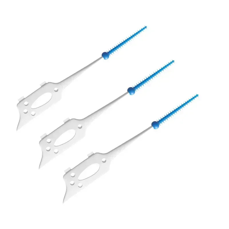 40/120pcsInterdental brush Soft silicone adaptive interdental brush Space brush orthodontic braces brush dental odontología