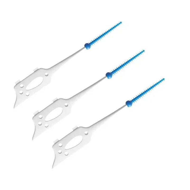40/120pcsInterdental brush Soft silicone adaptive interdental brush Space brush orthodontic braces brush dental odontología