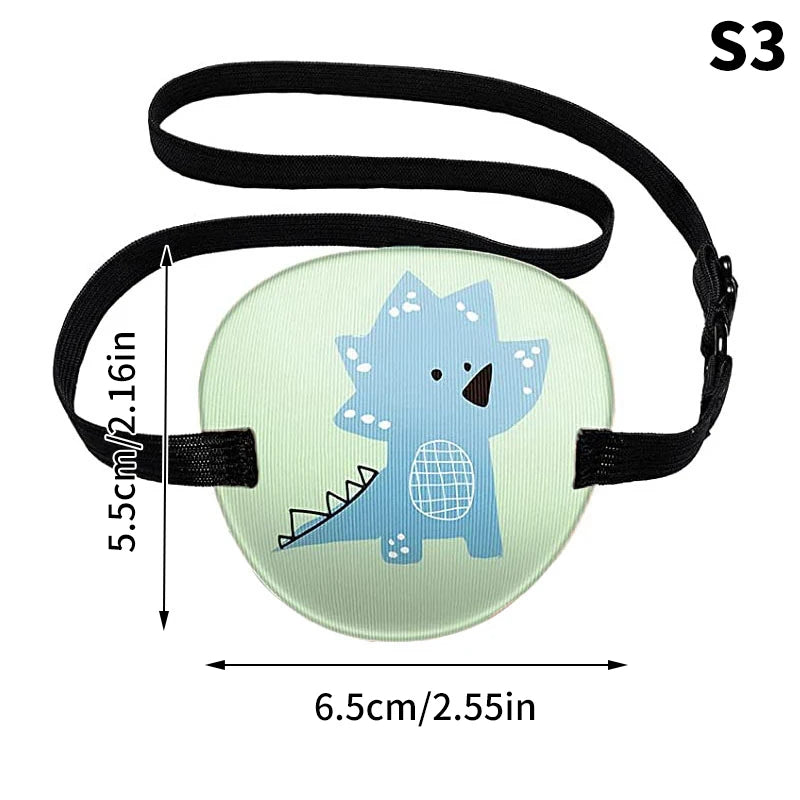 1PCS Cartoon Occlusion Medical Lazy Eye Patch Amblyopia Obscure Training Eyeshade Filled Child Kids Amblyopia Eye Patches