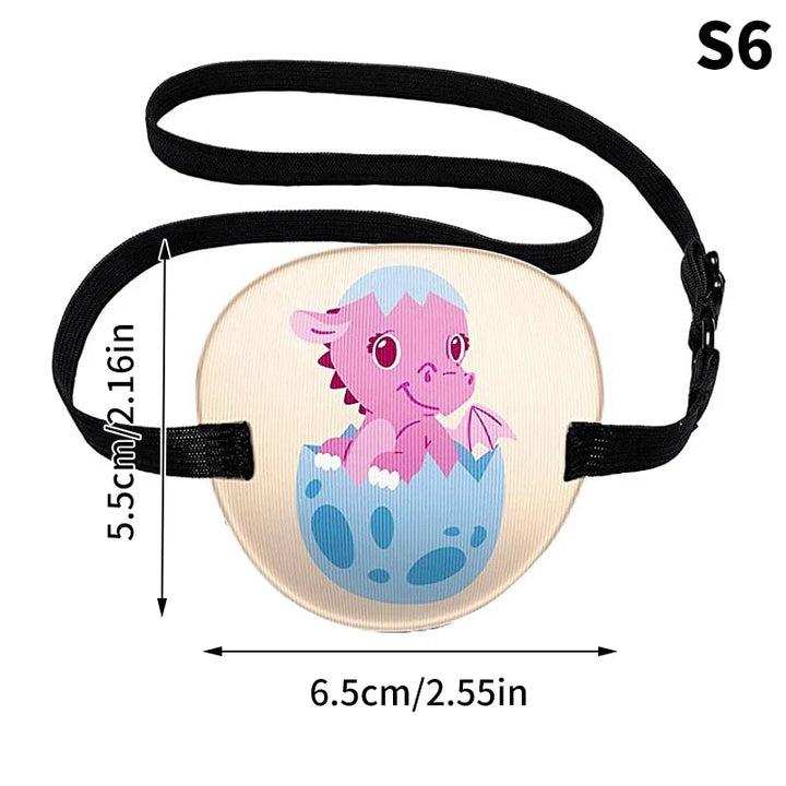 1PCS Cartoon Occlusion Medical Lazy Eye Patch Amblyopia Obscure Training Eyeshade Filled Child Kids Amblyopia Eye Patches
