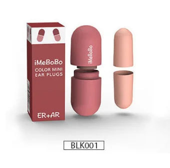 Silicone Sponge Sleeping Ear Plugs Portable Soundproof Earplugs Soft Foam Anti-noise Earplug Travel Noise Reduction