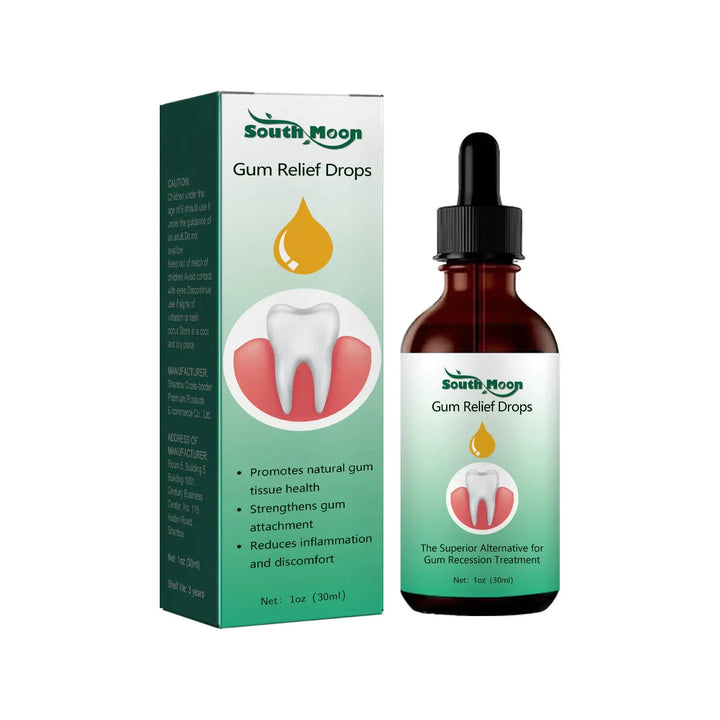 30ml Gum Repair Drops Relieve Receding Gingival Swelling Gum Cleaning Oral Periodontal Hygiene Remove Stain Remove Yellow Tartar