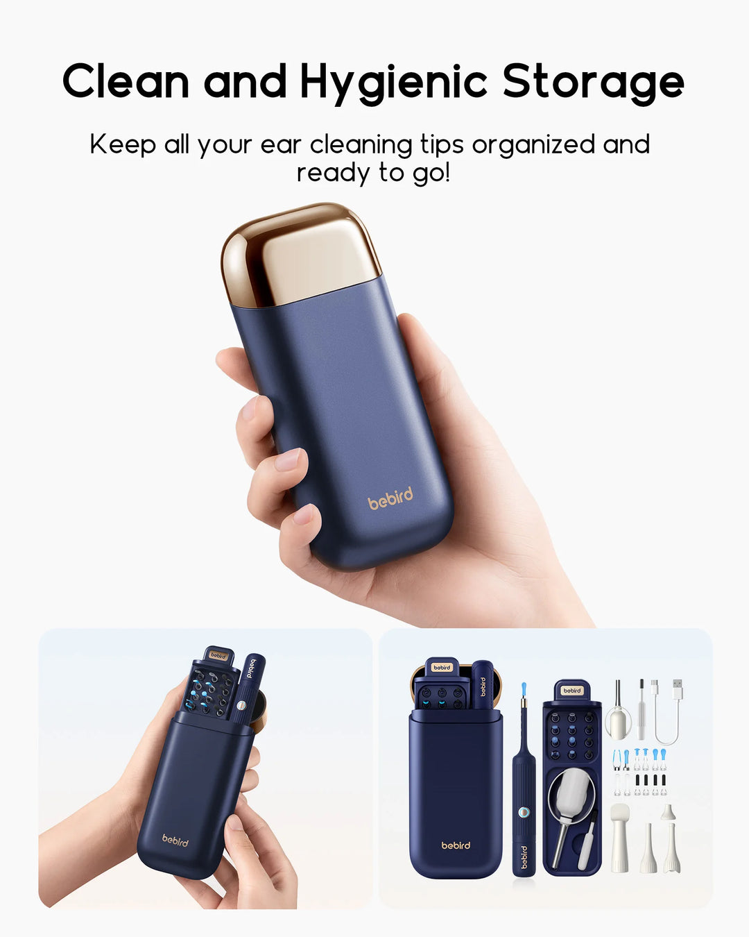 2025 New Bebird I35R Visual Ear Cleaner EarSight HD Clipable Tweezers Earpick Wireless Clean Endoscope Mini Camera Health care