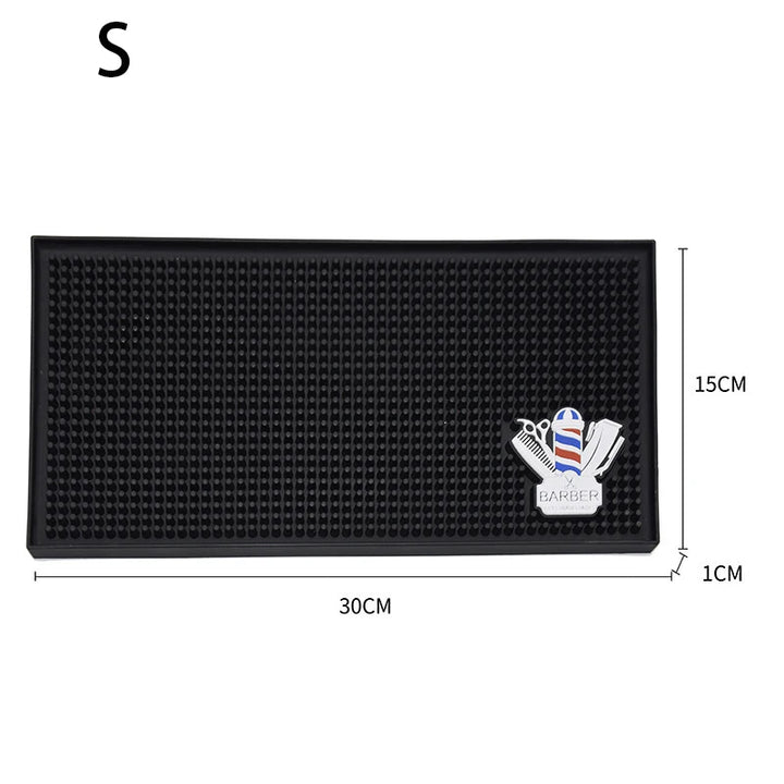 Barbertop Mini Hairdressing Tools Mats Hair Salon Hairdresser Scissors Hairpin Comb Siliconen Pad Barber Mat Barbershop Supply